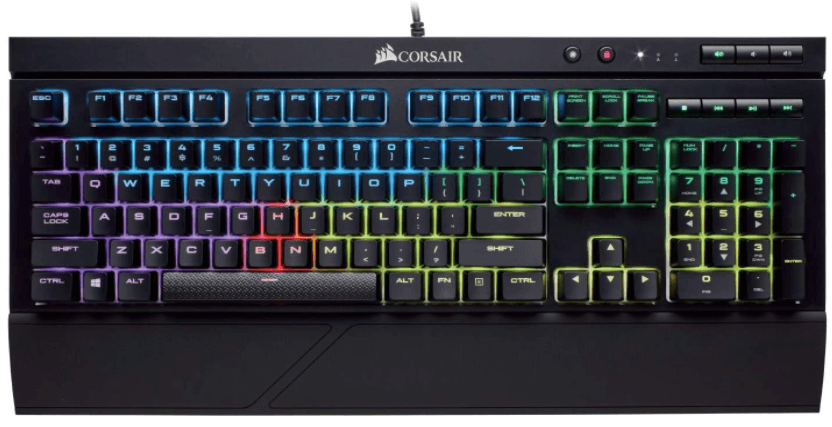 Corsair K68 RGB Mechanical Gaming Keyboard, Backlit RGB LED, Dust and Spill Resistant