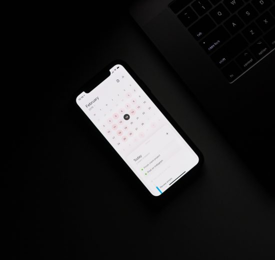 Scheduling app on the smart phone