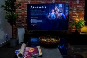 Living room and smart tv