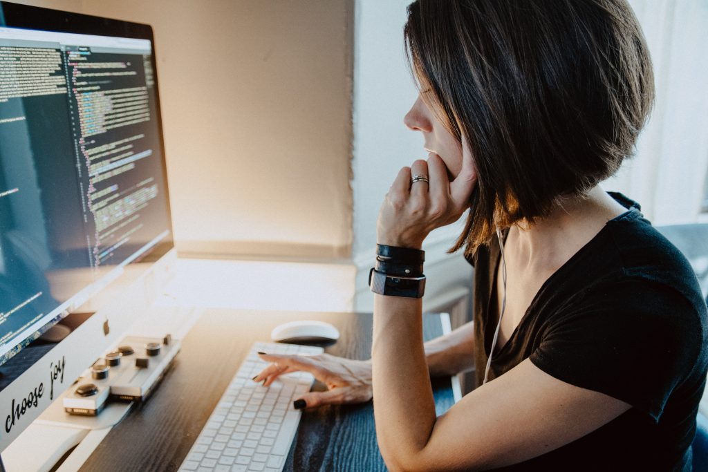 Woman programmer