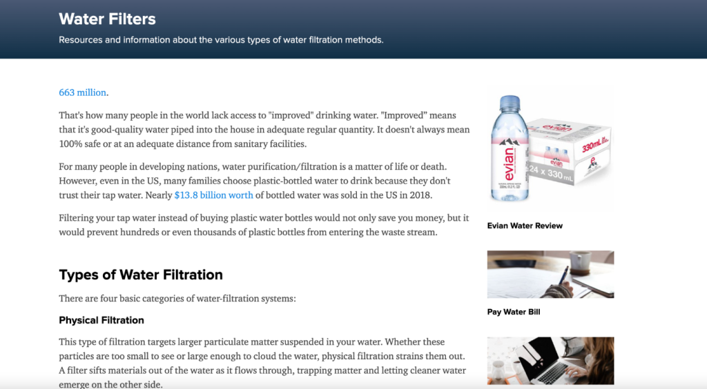 WaterZen page