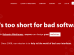 Balsamiq landing page